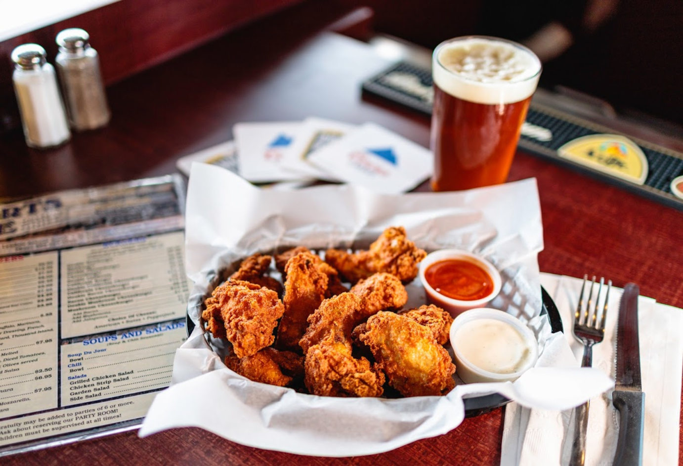 Nuggets, two dips on the side